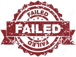 failed!!